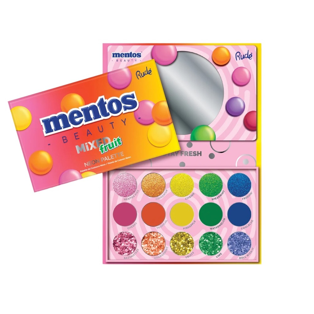 Mentos Mixed Fruit Neon Palette